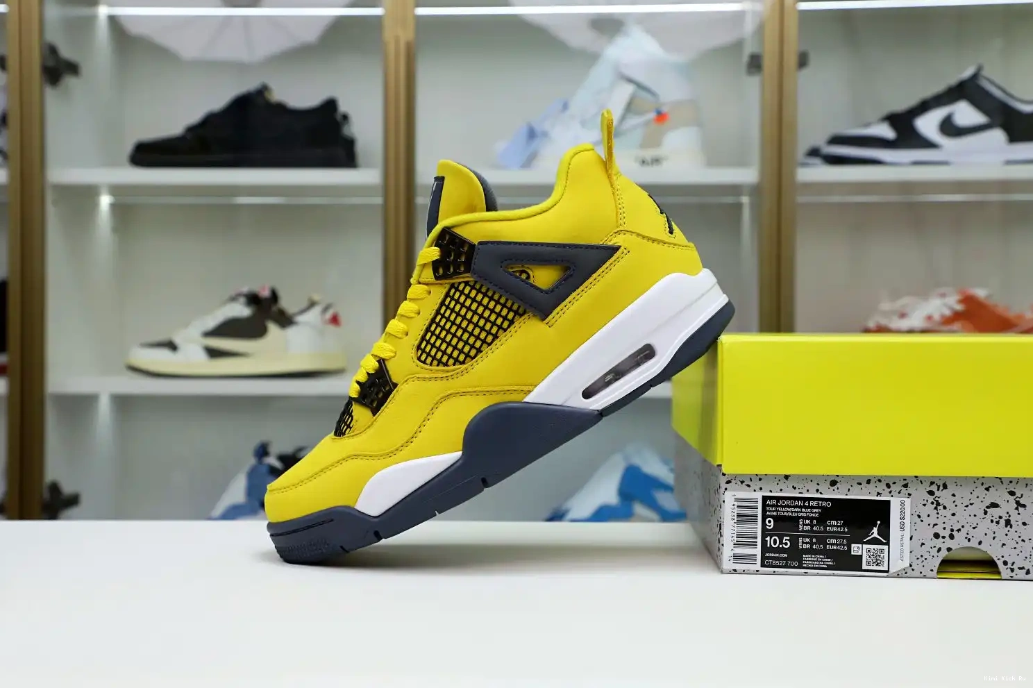 Kimikick 2021 AIR 'LIGHTNING' JORDAN JORDAN RETRO 4 AIR 0806